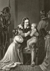 King Charles I of England Bidding Farewell to His Children Before His Execution, from 